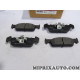 Jeu 4 plaquettes de frein Motrio Renault Dacia original OEM 8660005117 pour dacia logan 2 II sandero 2 II