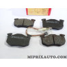 Jeu 4 plaquettes de frein avant Motrio Renault Dacia original OEM 8671016171 pour renault clio 1 express super 5