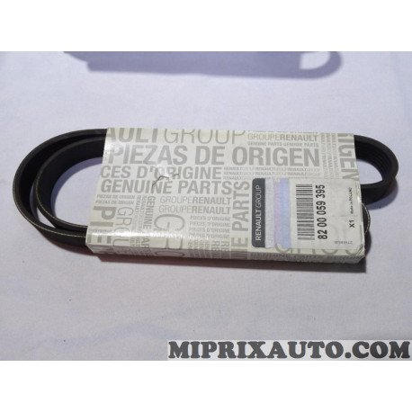 Courroie d'accessoire 6PK1135 Renault Dacia original OEM 8200059395 