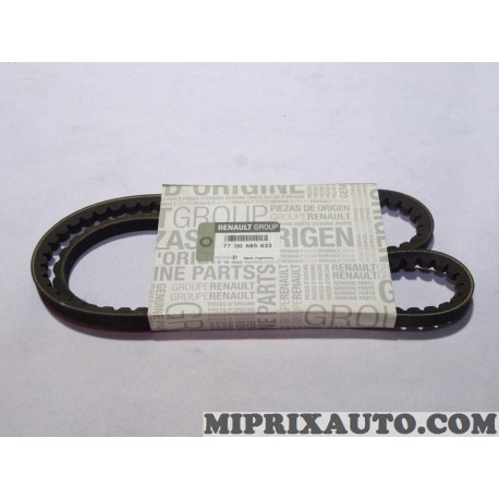 Courroie alternateur 9.5x1140 Renault Dacia original OEM 7700685633 