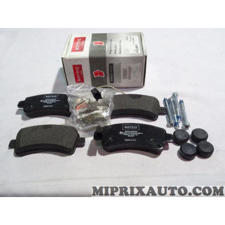 Jeu 4 plaquettes de frein Motrio Citroen Peugeot original OEM 8660006855 
