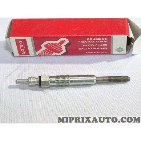 Lot 2 bougies de prechauffe Motrio Volkswagen Audi Seat Skoda original OEM 8671014187 