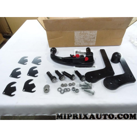 Boule attelage attache remorque demontable sans outil avec clé verrouillage Renault Dacia original OEM 8201698541 pour dacia dus