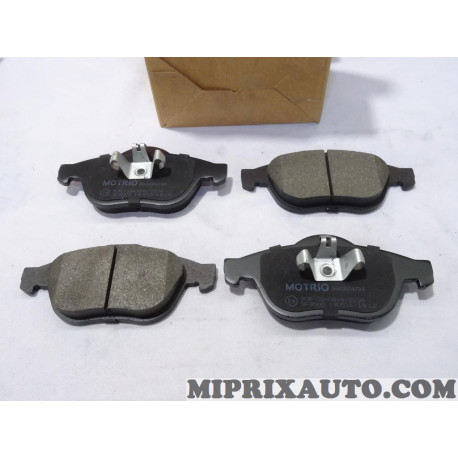 Jeu 4 plaquettes de frein Motrio Renault Dacia original OEM 8660004734 pour renault scenic 2 II grand scenic 2 II 