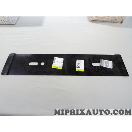 Tole fermeture de traverse arriere Renault Dacia original OEM 756D21338R 