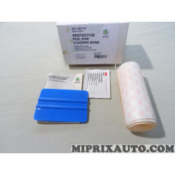 Bande film protection parechocs Volkswagen Audi Seat Skoda original OEM&nbsp;657061197 