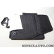 Jeu 2 tapis de sol sur mesure caoutchouc Volkswagen Audi Seat Skoda original OEM&nbsp;5QB06150282V pour volkswagen touran