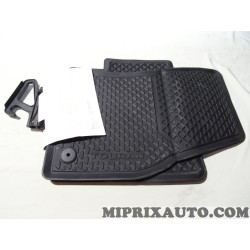 Jeu 2 tapis de sol sur mesure caoutchouc Volkswagen Audi Seat Skoda original OEM&nbsp;5QB06150282V pour volkswagen touran 