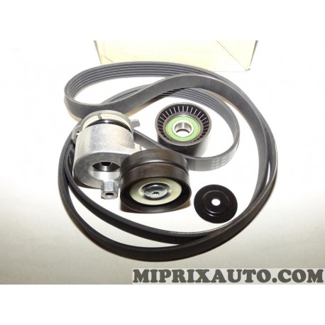 Kit courroie accessoire galets + courroie 6PK1792 Motrio Renault Dacia original OEM 8660004397 pour renault moteur F4P F4R F9Q