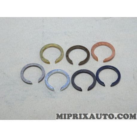 Kit 7 cerclips boite de vitesses Volkswagen Audi Seat Skoda original OEM&nbsp;085398008 