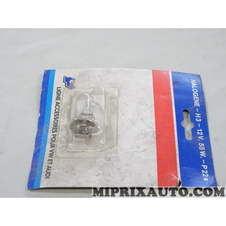 Ampoule de phare H3 55W P22S Volkswagen Audi Skoda Seat original OEM YY143003 