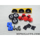 Kit agrafes attache fixation revetement hayon de coffre Volkswagen Audi Seat Skoda original OEM&nbsp;2GA898533 