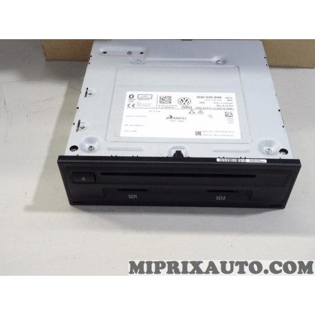 Calculateur module electronique système radio autoradio Volkswagen Audi Seat Skoda original OEM&nbsp;3Q0035846 pour volkswagen golf 7