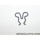 Agrafe attache fixation soupape filtre à carburant gazoil Volkswagen Audi Skoda Seat original OEM 1J0127250