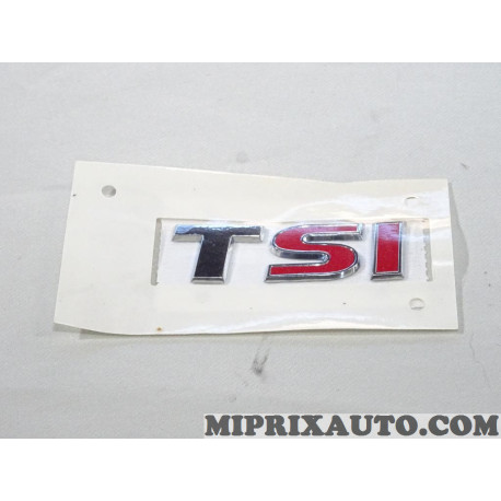 Logo motif embleme ecusson badge monogramme TSI Volkswagen Audi Seat Skoda original OEM&nbsp;1K9853675CGQF 