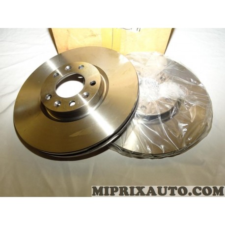 Paire disques de frein avant ventilé 304mm diametre Motrio Renault Dacia original OEM 8660003982 pour citroen C4 C5 DS7 berlingo