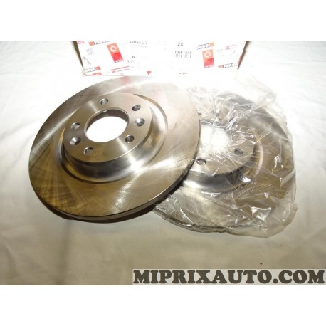 Paire disques de frein Ferodo Renault Dacia original OEM DDF1275 pour peugeot 407