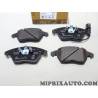 Jeu 4 plaquettes de frein avant Volkswagen Audi Skoda Seat original OEM JZW698151B