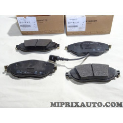 Jeu 4 plaquettes de frein Volkswagen Audi Seat Skoda original OEM&nbsp;7N0698151J 