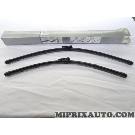 Jeu 2 balais essuie glace souple Volkswagen Audi Seat Skoda original OEM&nbsp;5N1998002 