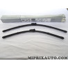 Jeu 2 balais essuie glace souple Volkswagen Audi Seat Skoda original OEM&nbsp;5N1998002