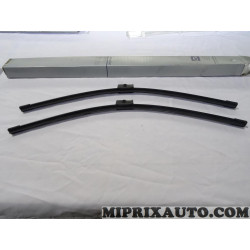 Jeu 2 balais essuie glace souple Volkswagen Audi Seat Skoda original OEM&nbsp;7H5998002 