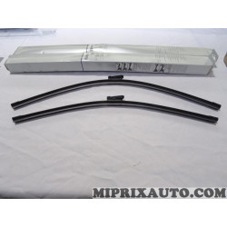 Jeu 2 balais essuie glace souple Volkswagen Audi Seat Skoda original OEM&nbsp;5NB998002 