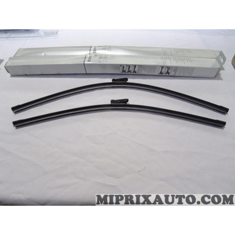 Jeu 2 balais essuie glace souple Volkswagen Audi Seat Skoda original OEM&nbsp;5NB998002 