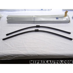 Jeu 2 balais essuie glace souple Volkswagen Audi Seat Skoda original OEM&nbsp;7M3998002A 