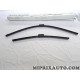 Jeu 2 balais essuie glace souple Volkswagen Audi Seat Skoda original OEM&nbsp;57B998001