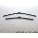 Jeu 2 balais essuie glace souple Volkswagen Audi Seat Skoda original OEM&nbsp;5E1998001