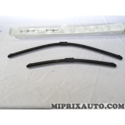Jeu 2 balais essuie glace souple Volkswagen Audi Seat Skoda original OEM&nbsp;3V1998001 