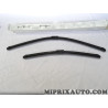 Jeu 2 balais essuie glace souple Volkswagen Audi Seat Skoda original OEM 3V1998001