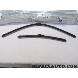 Jeu 2 balais essuie glace souple Volkswagen Audi Seat Skoda original OEM&nbsp;5TB998002 