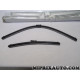 Jeu 2 balais essuie glace souple Volkswagen Audi Seat Skoda original OEM&nbsp;517998002
