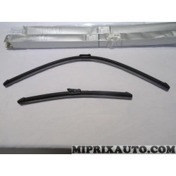 Jeu 2 balais essuie glace souple Volkswagen Audi Seat Skoda original OEM&nbsp;517998002 