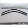 Jeu 2 balais essuie glace souple Volkswagen Audi Seat Skoda original OEM&nbsp;7C1998002A