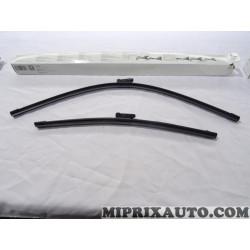 Jeu 2 balais essuie glace souple Volkswagen Audi Seat Skoda original OEM&nbsp;57B998001 