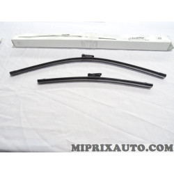 Jeu 2 balais essuie glace souple Volkswagen Audi Seat Skoda original OEM&nbsp;1SL998002 