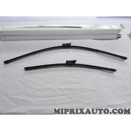 Jeu 2 balais essuie glace souple Volkswagen Audi Seat Skoda original OEM&nbsp;6F1998002 