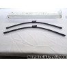 Jeu 2 balais essuie glace souple Volkswagen Audi Seat Skoda original OEM&nbsp;7L1998002