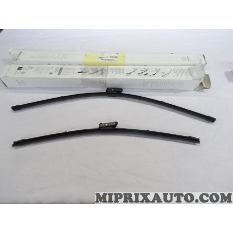 Jeu 2 balais essuie glace souple Volkswagen Audi Seat Skoda original OEM&nbsp;1Q1998002 