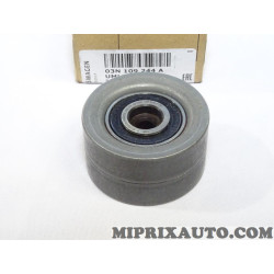 Galet enrouleur courroie de distribution Volkswagen Audi Seat Skoda original OEM&nbsp;03N109244A 