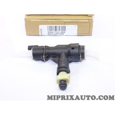 Raccord durite tuyau limiteur de couple embrayage Volkswagen Audi Seat Skoda original OEM&nbsp;5WA721468 