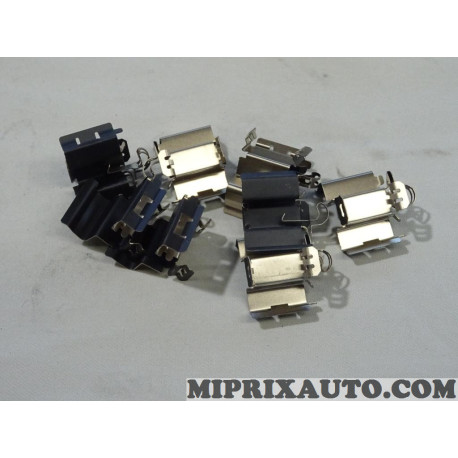 Kit agrafes fixation plaquettes de frein Volkswagen Audi Seat Skoda original OEM&nbsp;5WA698157 