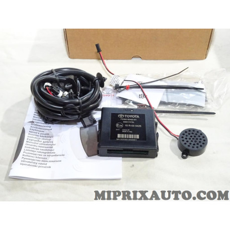 Kit radar de recul aide au stationnement Toyota Lexus original OEM PZ46490424A0 PZ464-90424-A0 