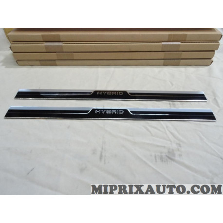 Jeu 2 seuils de portes Toyota Lexus original OEM PW382-0D000 PW3820D000 