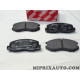 Jeu 4 plaquettes de frein avant Toyota Lexus original OEM 04465YZZAY 04465-YZZAY