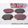 Jeu 4 plaquettes de frein Toyota Lexus original OEM 04465-42071 0446542071