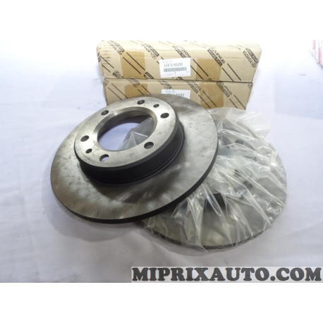 Jeu 2 disques de frein Toyota Lexus original OEM 43512-60060 4351260060 